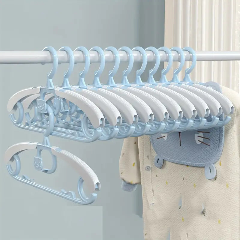Multi-functional household clothes hanger with telescopic