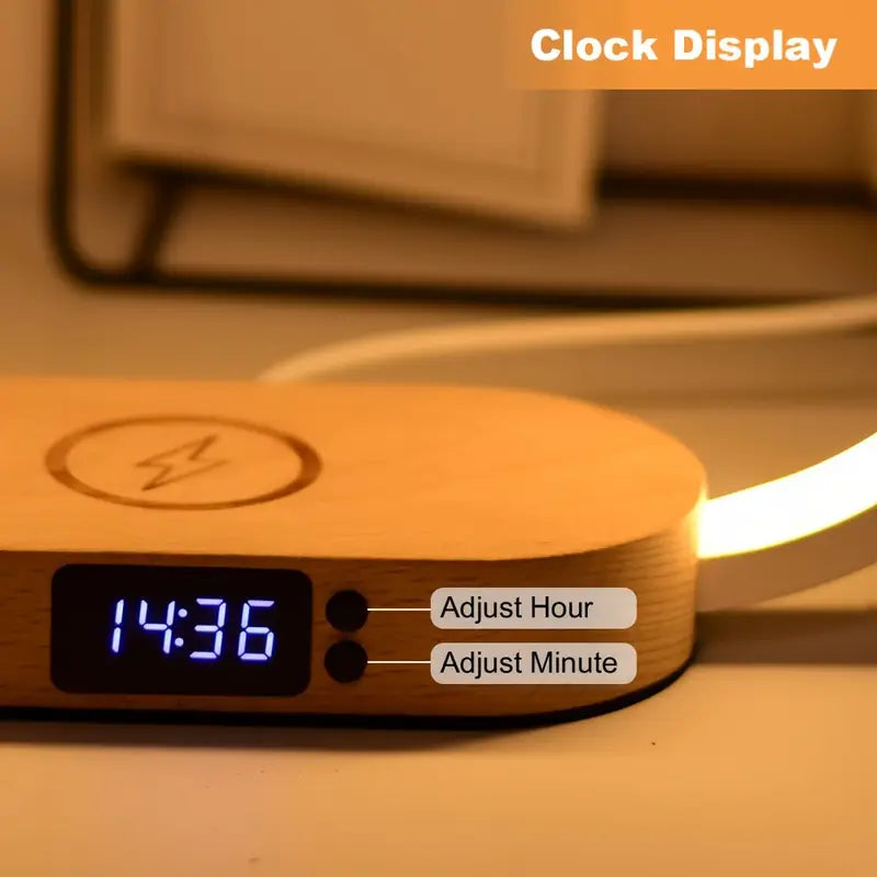 LED Desk Lamp, With Wireless Charger