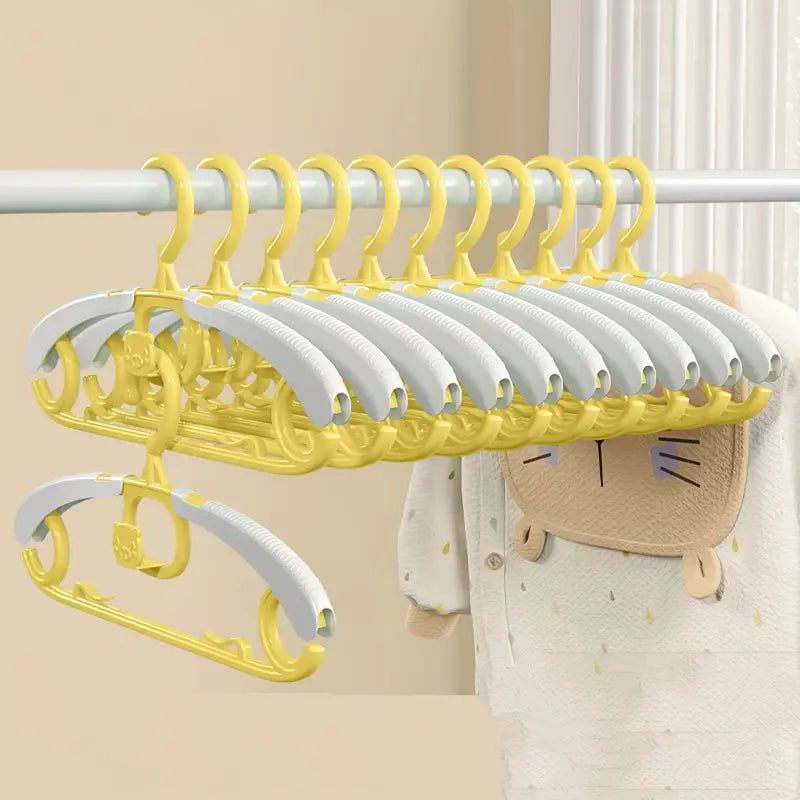 Multi-functional household clothes hanger with telescopic