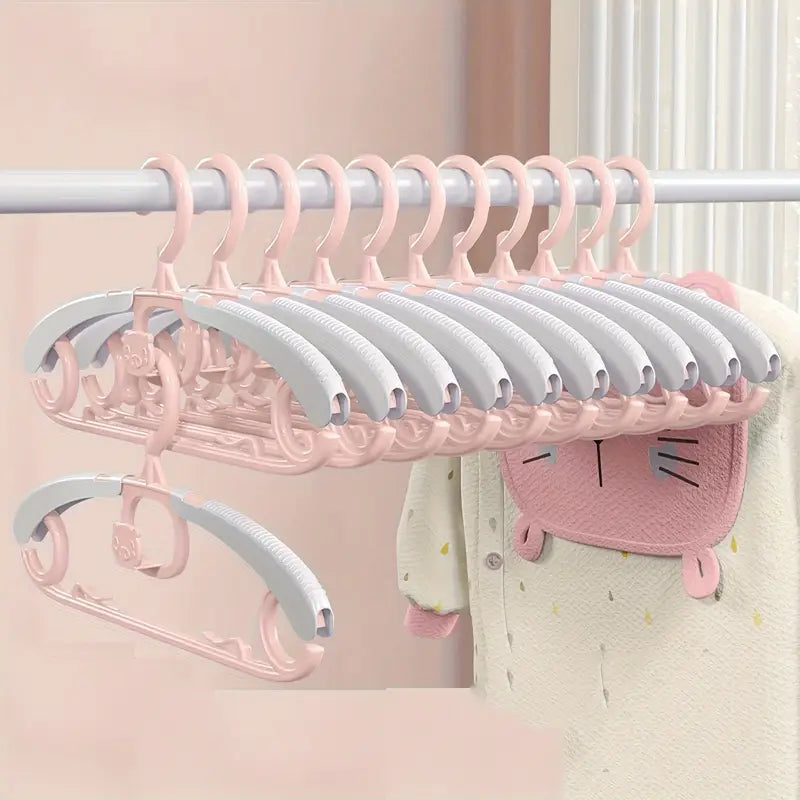 Multi-functional household clothes hanger with telescopic