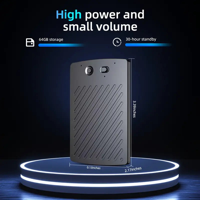 AI Smart Voice Recorder - Must-Have! Long Battery Life
