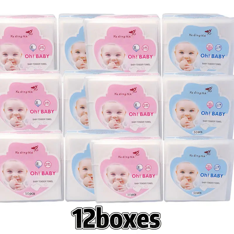 600pcs Premium Disposable Facial Towels