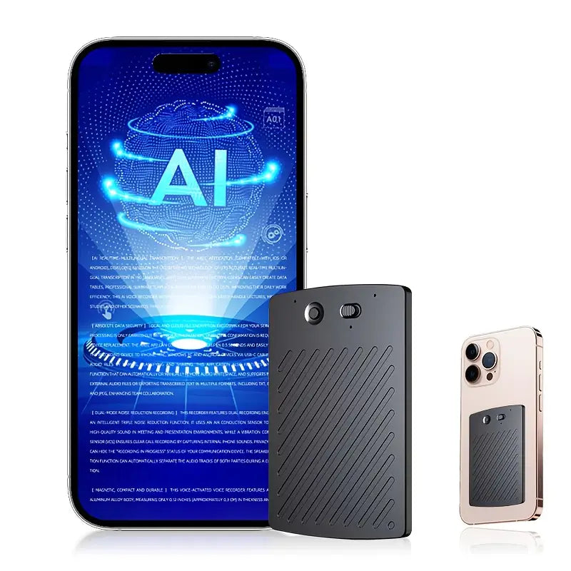 AI Smart Voice Recorder - Must-Have! Long Battery Life