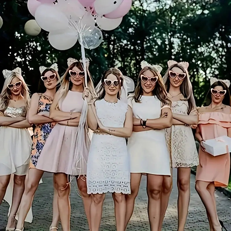 50pcs Butterfly Party Glasses - Lightweight Wedding