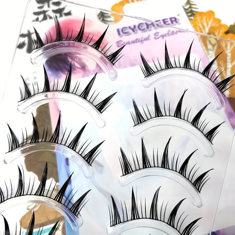 Multi-Pack False Eyelashes Set - 5 Pairs