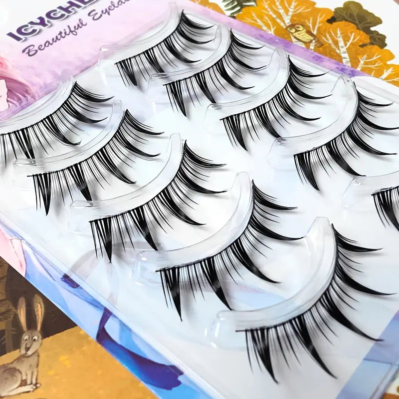 Multi-Pack False Eyelashes Set - 5 Pairs