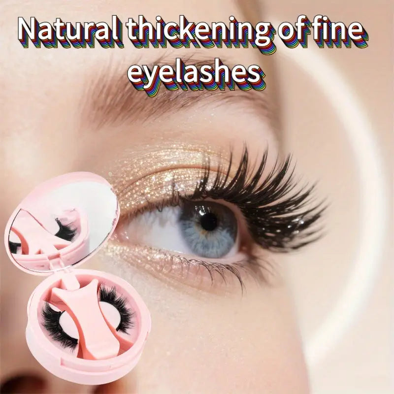 1 Pair Magnetic False Eyelashes