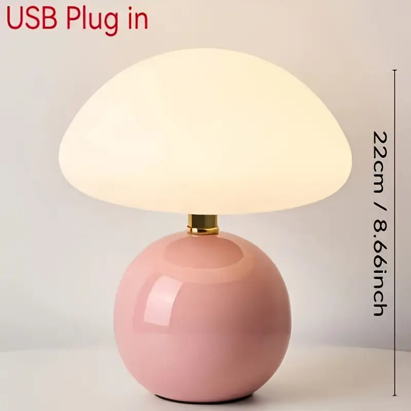 1pc Creative Mushroom Design USB Light