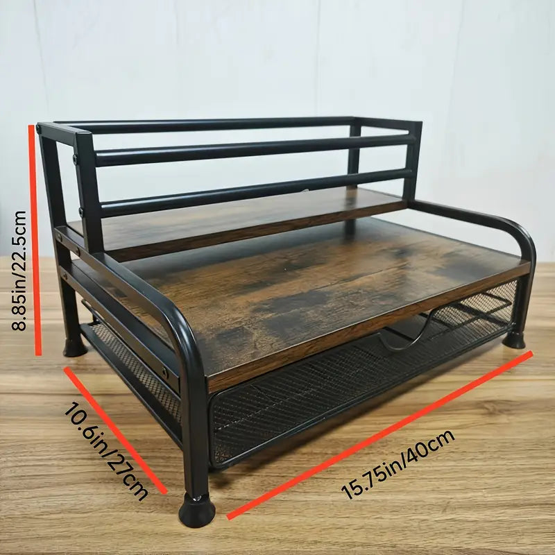Coffee Capsule Organizer with 2 Built