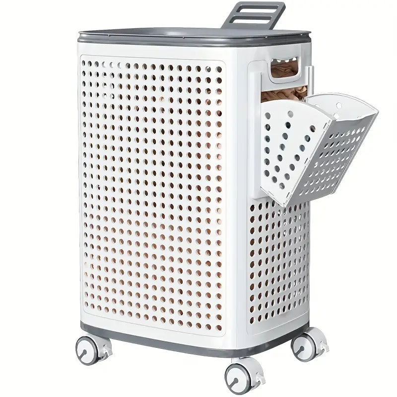 1 foldable medium/large size laundry basket