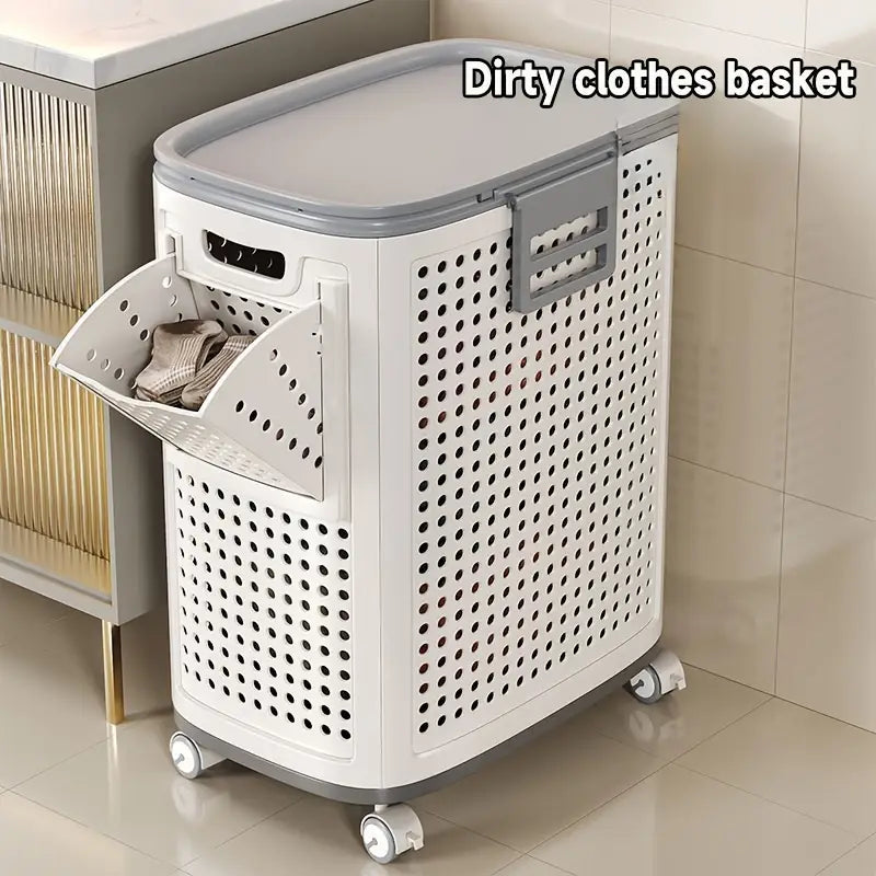 1 foldable medium/large size laundry basket