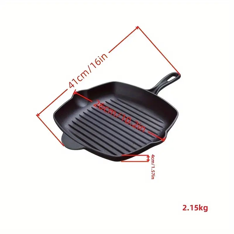 Premium Non-Stick Cast Iron Skillet