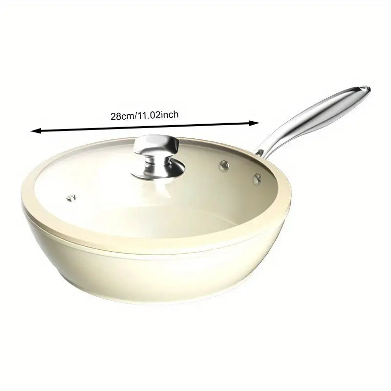 Pebble Ceramic Glaze Non-Stick Pan