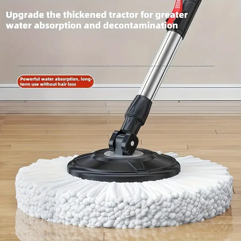 Rotating Mop Bucket Set with Telescopic Pole