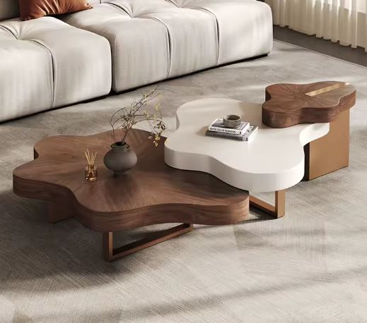 Style Coffee Table Rectangular Simple Large
