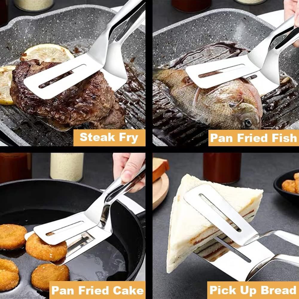 Bejoy Bell Stainless Steel BBQ Tongs