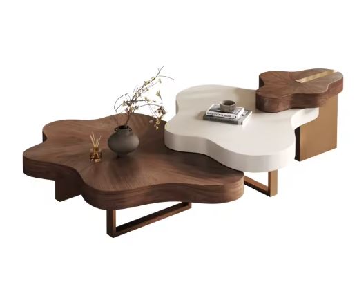 Style Coffee Table Rectangular Simple Large