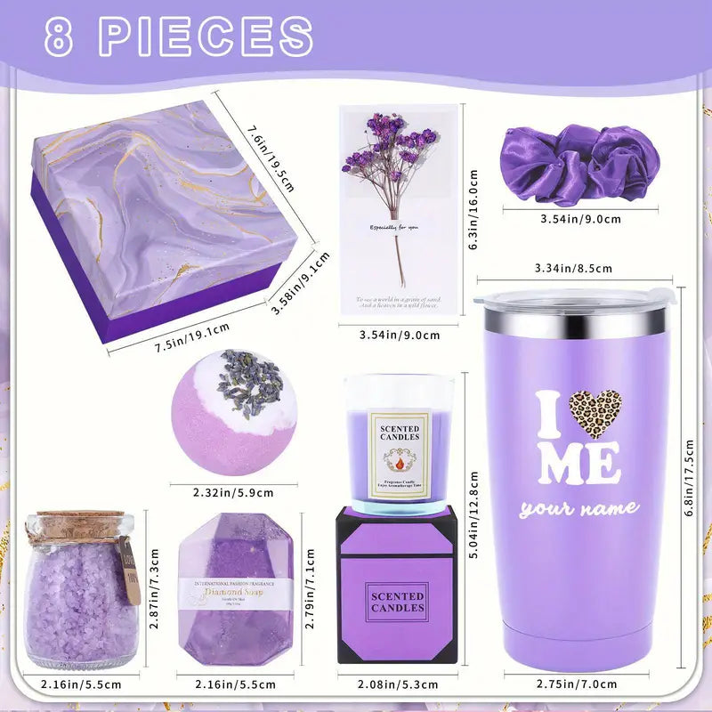 Basket Set Stuff Womens Gifts-8pcs Including Cup