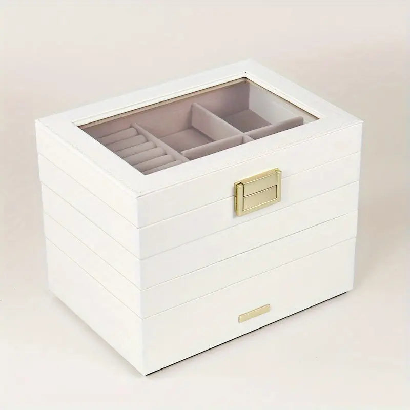 Large-capacity jewelry storage box