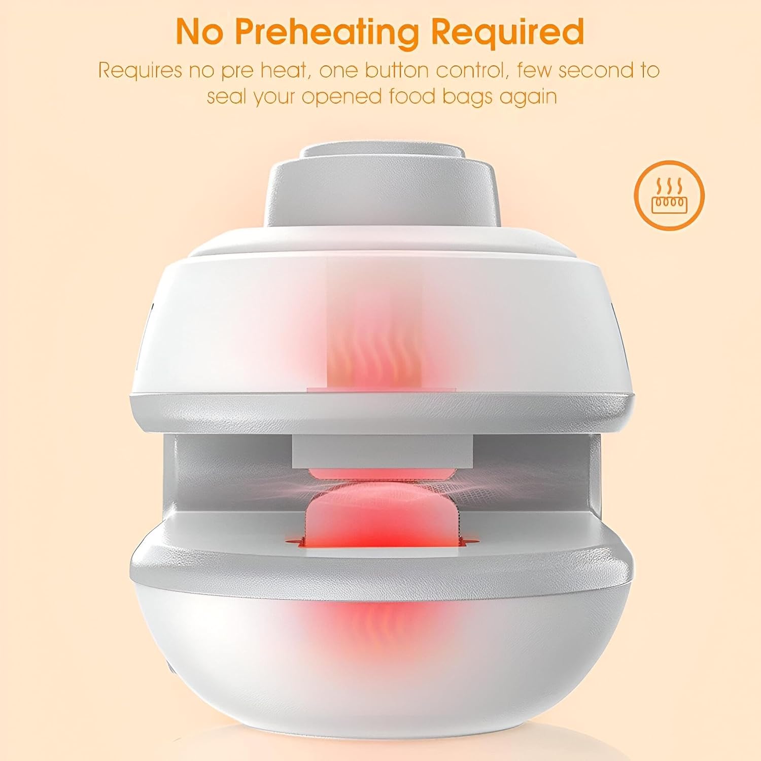 Thermal Bag Sealer with 300mAh Battery