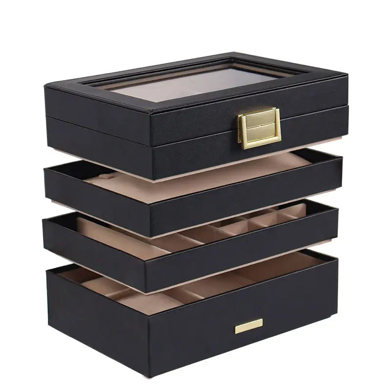 Large-capacity jewelry storage box