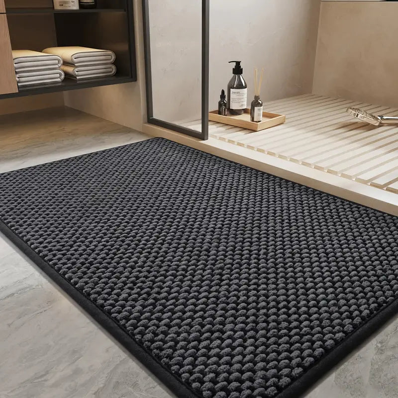SIXHOME Ultra-Soft Chenille Bath Mat