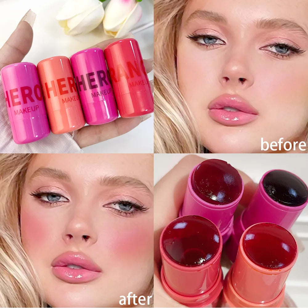 Blush Stick Lip Tinted Cooling Water Jelly