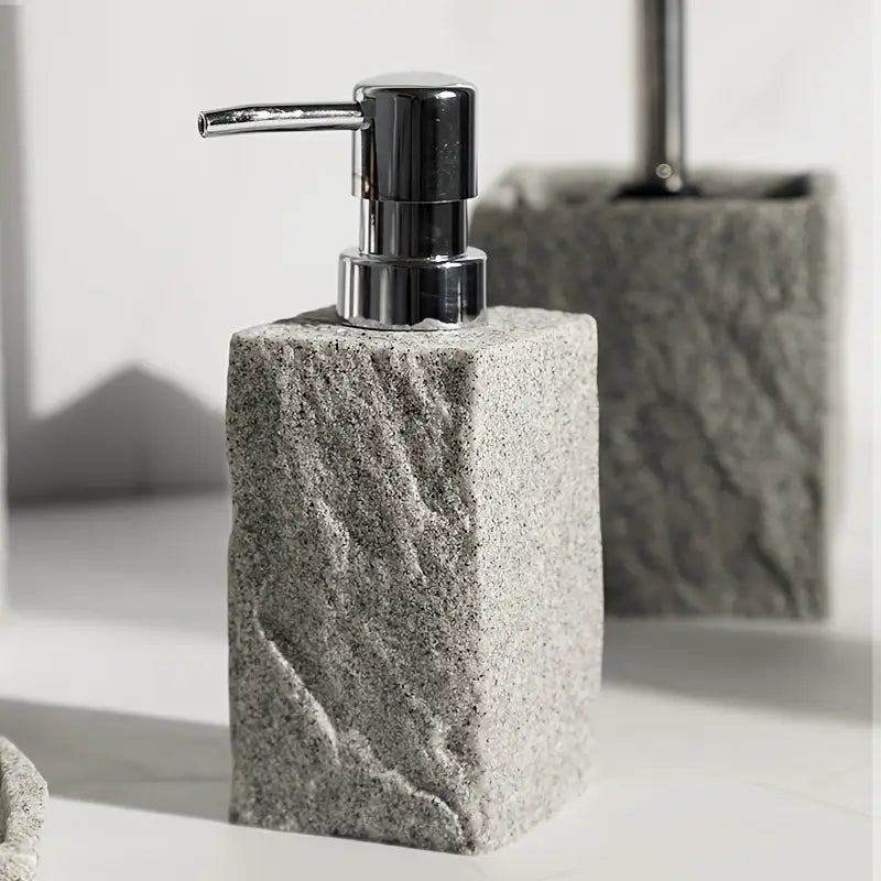 Classic Granite Rock Effect Resin Bathroom