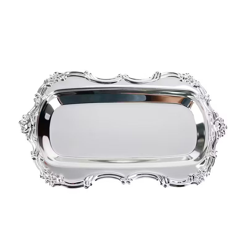 Vintage Silvery Trinket Dish