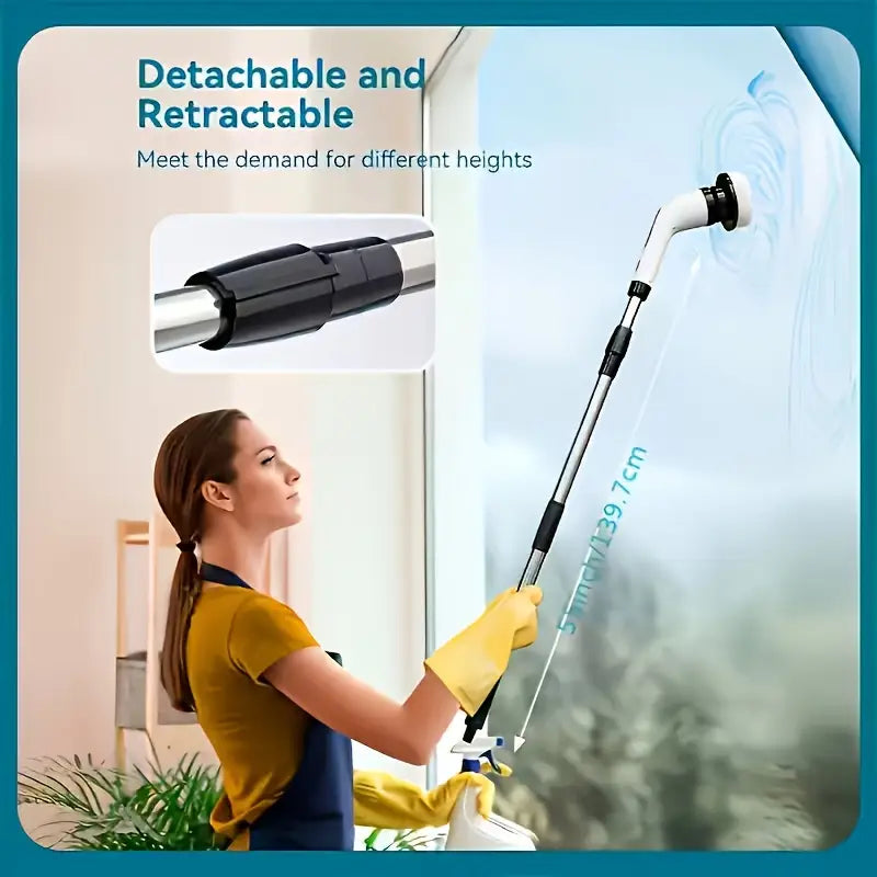 Electric Multi-Functional Cleaning Brush for Home Use