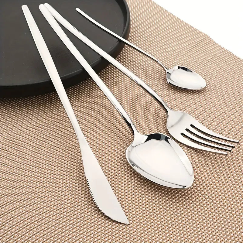 Silver Stainless Steel Cutlery Set