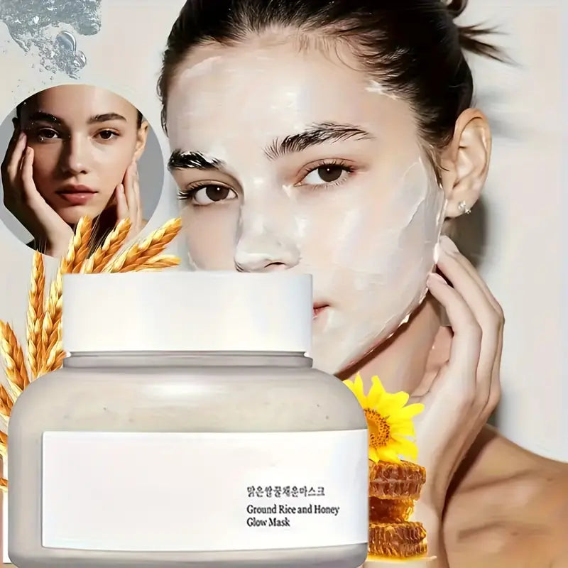 150g Gentle Rice Honey Mask with Hyaluronic Acid & Glycerin