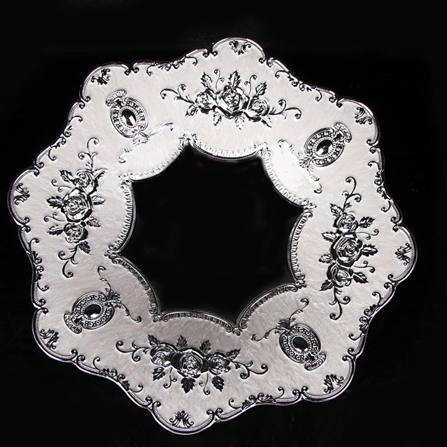 SMLYSNEW Fruit Tray Silver Fruit