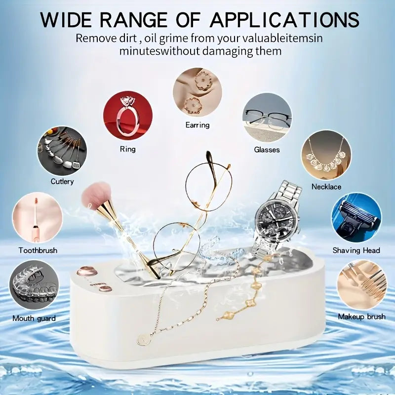 YATIDE 1pc USB Charging High Frequency Vibration Cleaner