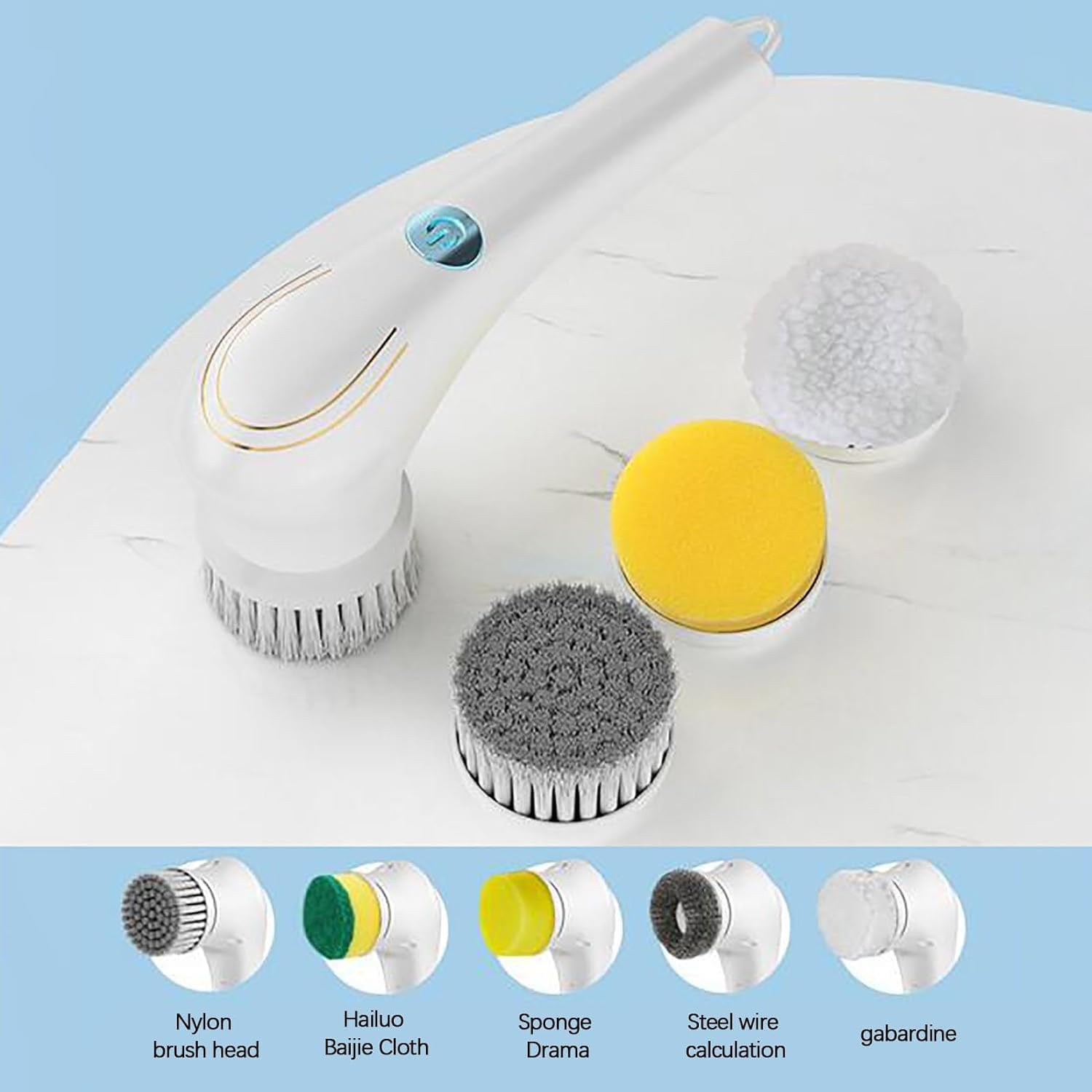 AKSHU ENTERPRISE Electric Spin Scrubber Powerfu