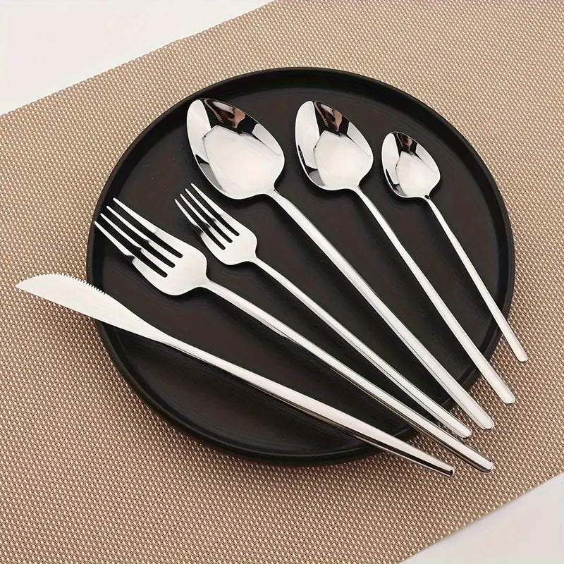 Silver Stainless Steel Cutlery Set
