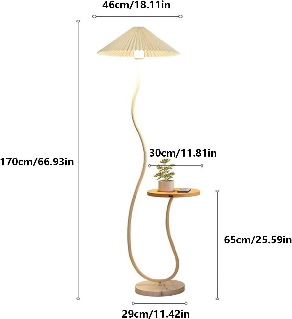 Floor Lamps Modern Mid-Century Gold