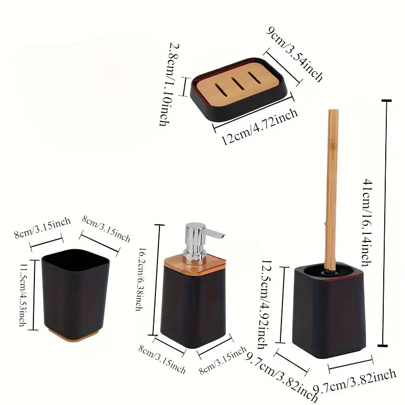 European Bathroom Four-Piece Set