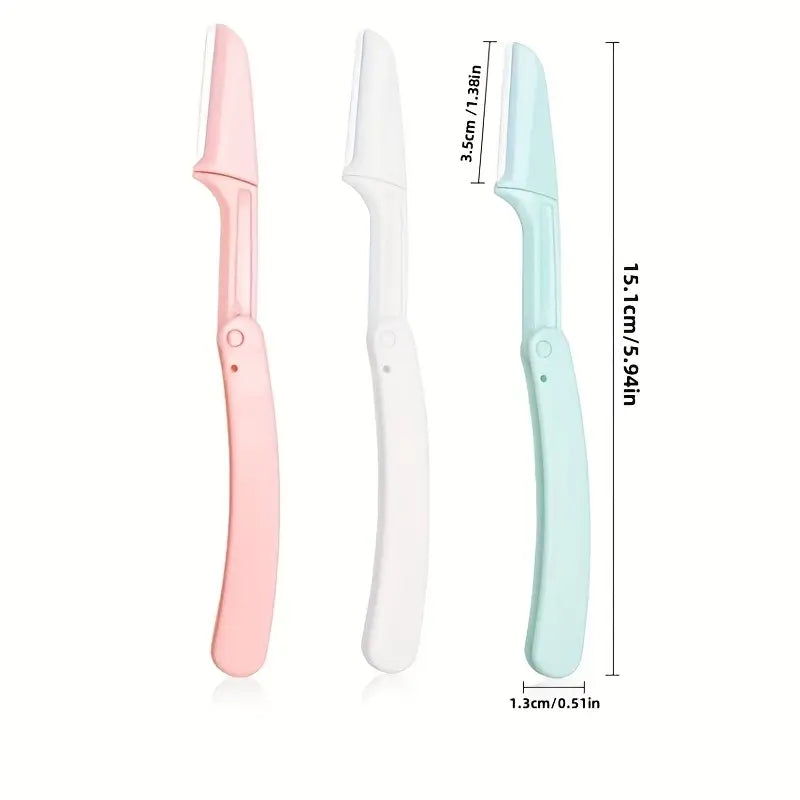 Professional Eyebrow Tweezing Kit with 100 Swabs