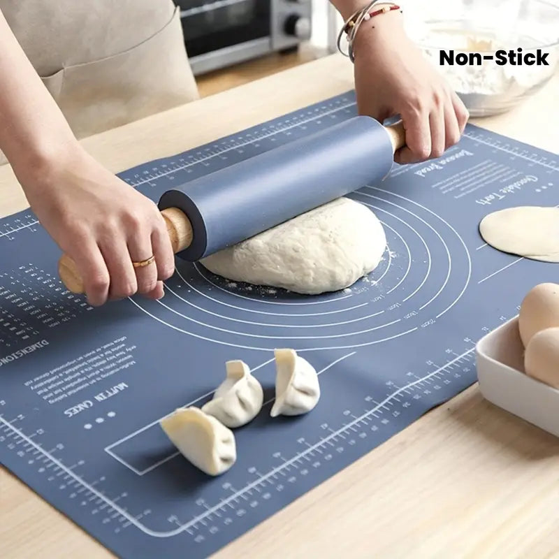 3pcs Baking Pro Set: Premium Wooden