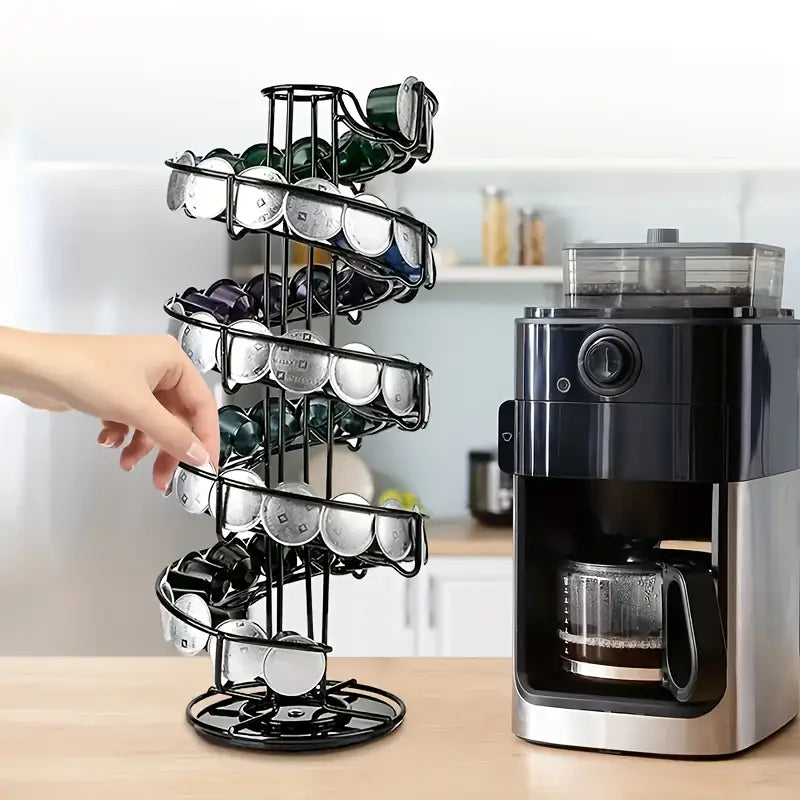 1pc Rotating Coffee Capsule Holder