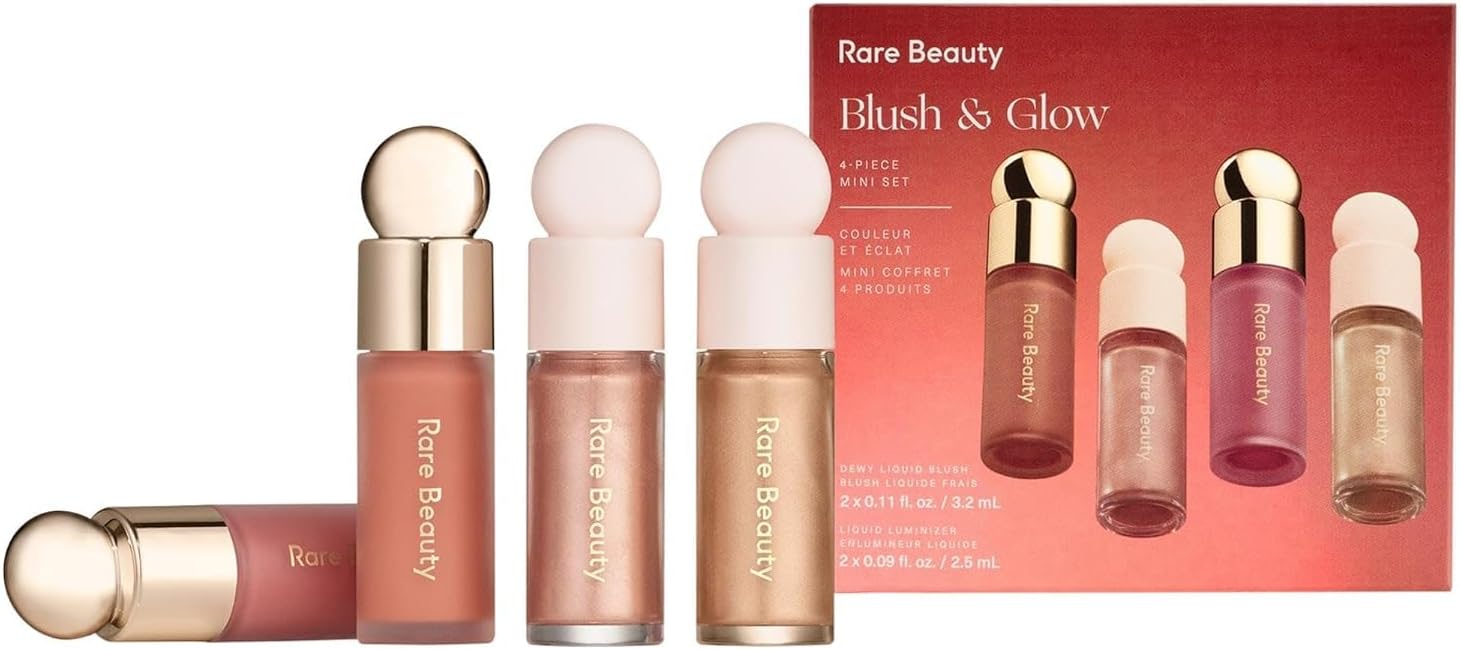 Selena Gomez Mini Blush, 4-Piece Set by Rare Beauty