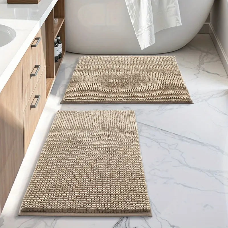 2pcs Bathroom Rug Bath Mat Set