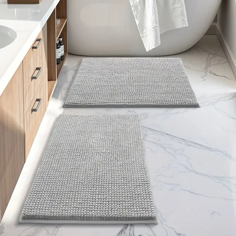 2pcs Bathroom Rug Bath Mat Set