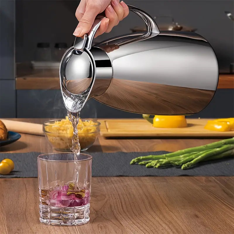 1pc 316 Stainless Steel Insulated Kettle