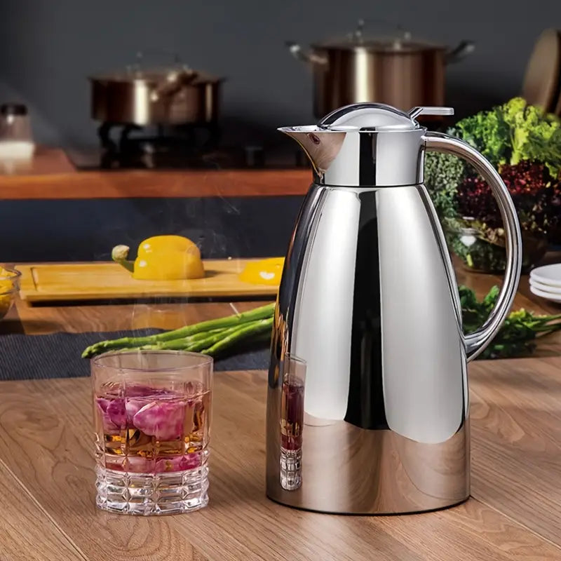 1pc 316 Stainless Steel Insulated Kettle