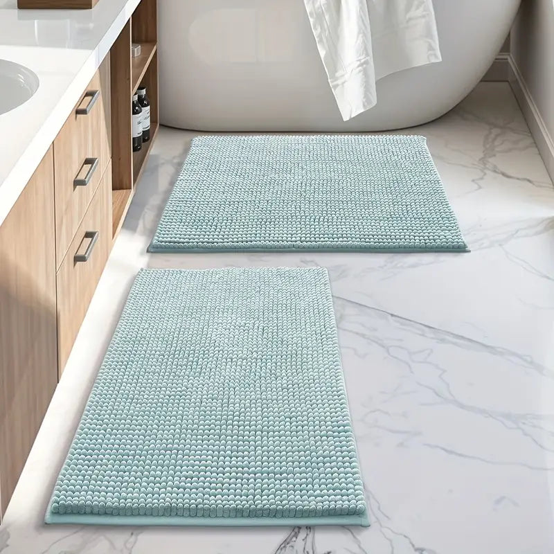 2pcs Bathroom Rug Bath Mat Set