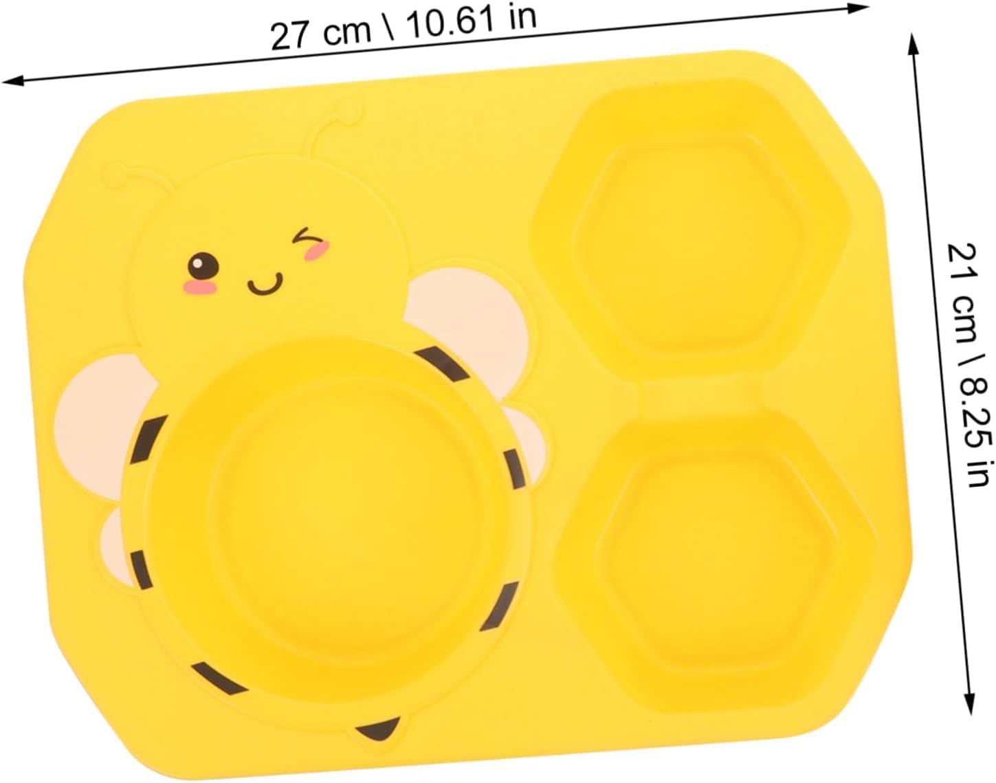 Rana Store Divided Plate Tray Set with Spoon