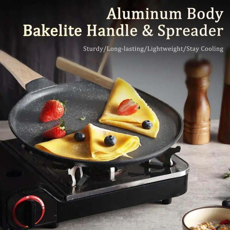 9.5-inch Nonstick Pancake skillet with Bamboo