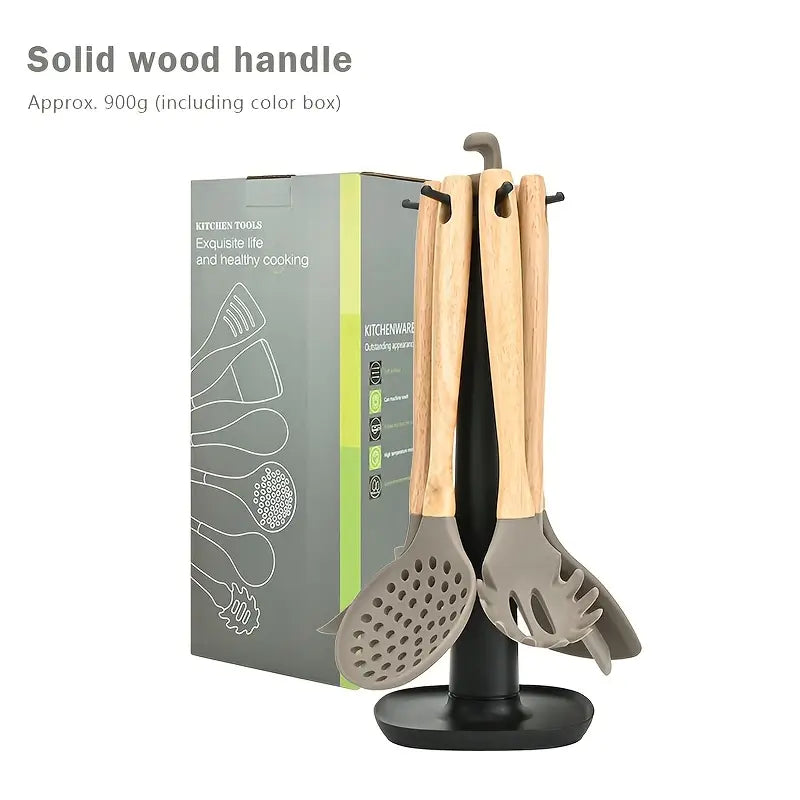 7pcs Qana Silicone Kitchenware Set
